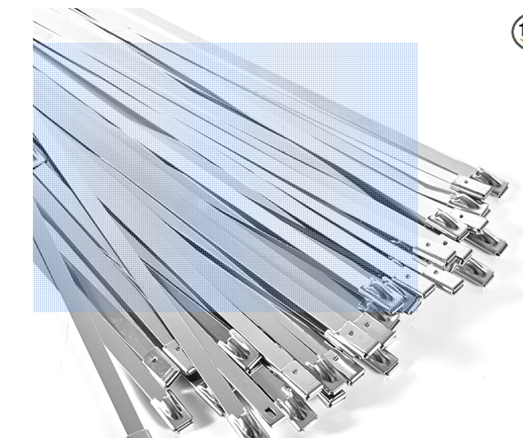 METAL ZIP TIES 100